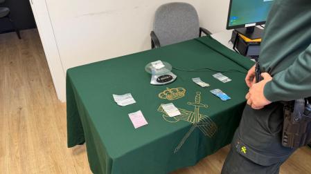 La Guardia Civil intervino cocaína, ketamina, speed, MDMA, tusi y crack fraccionados en envoltorios