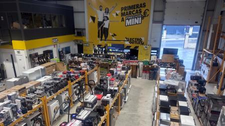 La tienda Electro Outlet Pamplona, ubicada en Mutilva