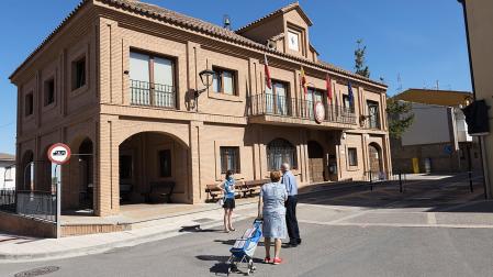 Fachada del Ayuntamiento de Ablitas en una imagen de archivo