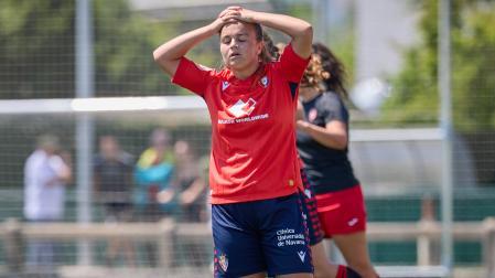 Saioa Churruca, goleadora ante el Mulier en la última jornada