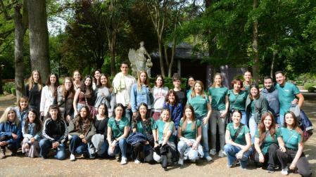 Participantes en la primera jornada del escape La Mariblanca