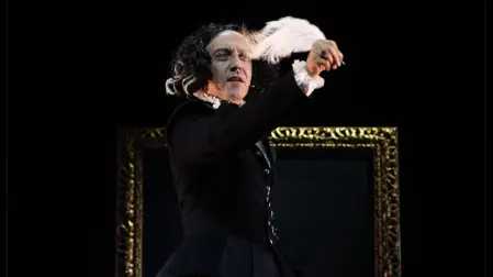 Ángel Ruiz, en un momento de 'El rey de la farándula'