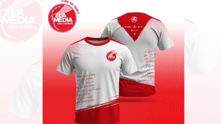 Camiseta de 'La Media San Fermín' 2026
