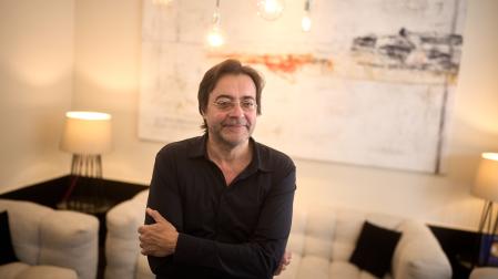 Daniel Rico Camps, profesor de Historia del Arte, en Pamplona