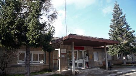 Acceso al Centro de Salud 'Constantino Salinas Jaca' de Alsasua