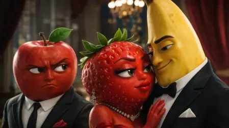 Imagen de un fotograma de una 'frutinovela'