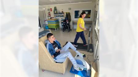 Beatriz Fernandez con Zaki Ait