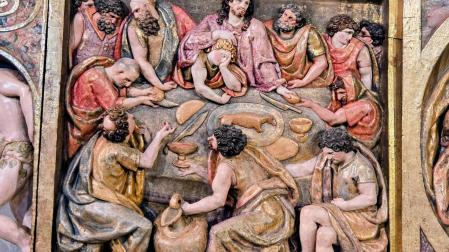 Relieve de la última cena