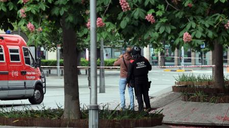 maleta sospechosa bomba pamplona