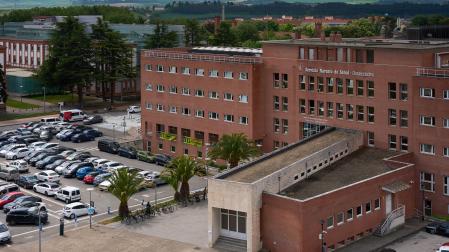 Imagen del centro de consultas externas Príncipe de Viana en el Hospital Universitario de Navarra