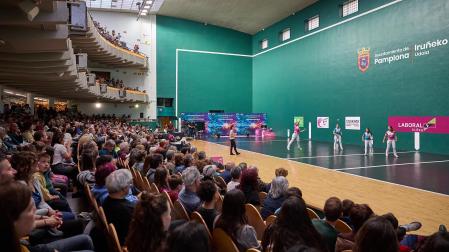 Sagardui-Gaminde se llevaron el V Abierto de Navarra en un choque disputado en el frontón Labrit tras vencer 22-20 a Ruiz de Infante-Erasun.