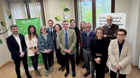 Integrantes del nuevo Consejo Provincial de Navarra en la Asociación Española Contra el Cáncer en Navarra