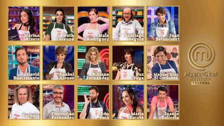 Participantes de 'MasterChef Celebrity Legends'