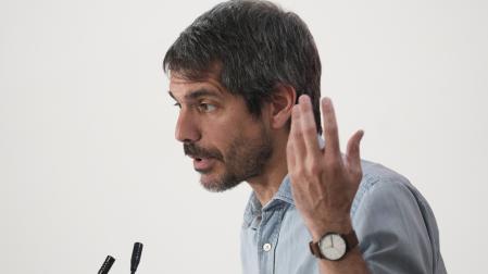 El ministro de Cultura, Ernest Urtasun, en representación de Sumar