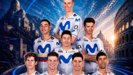 Movistar Team presenta su alineación para el Giro de Italia 2026