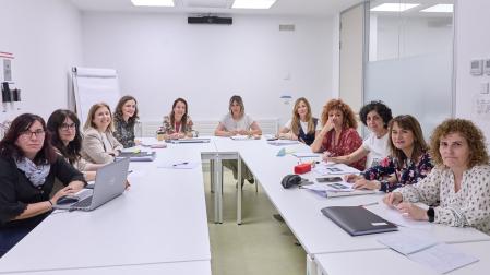 Profesionales del Departamento de Salud y de Derechos Sociales, Economía Social y Empleo que participan en el Plan de Mejora Asistencial