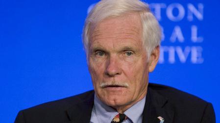 Ted Turner, en una fotografía de 2009