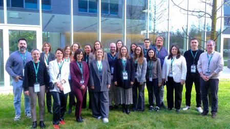 Equipo que integra el proyecto TITAN, coordinado por Jesús Bañales, para desarrollar compuestos de quimioterapia frente al cáncer