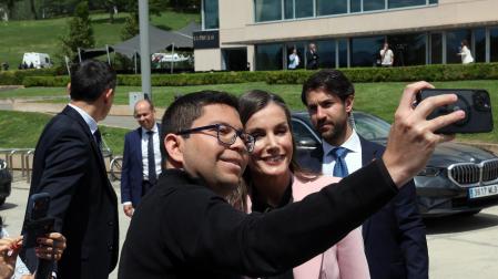 reina letizia en pamplona