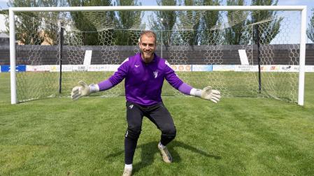 El portero del Tudelano Yoel Ramírez asegura que su equipo se encuentra listo para afrontar la fase de ascenso a la Primera RFEF