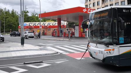 La villavesa que se ha visto involucrada en el accidente