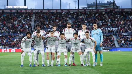 El once de Osasuna contra el Levante.