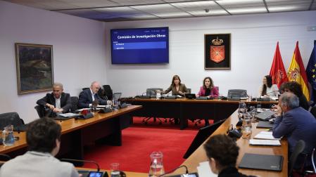 Uxue Barkos, en la comisión de investigación sobre Belate en el Parlamento de Navarra