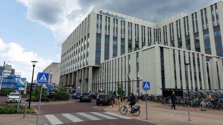Exterior del hospital universitario Radboudumc de Nimega, en el este de los Países Bajos