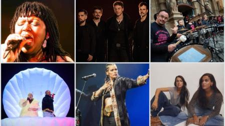 Artistas de varios conciertos de San Fermín 2026
