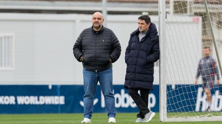 Cata y Braulio, en una sesión reciente en Tajonar