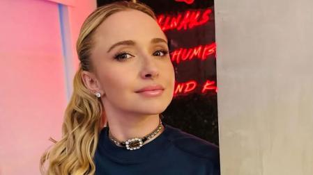 La actriz Hayden Panettiere en una foto publicada en su perfil de redes sociales