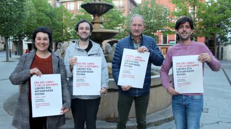 Presentación del día del libro en Estella