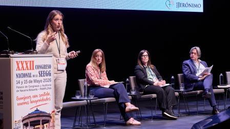 Garazi Larunbe, Idoia Urmeneta, Nuria Carcavilla y Juan Manuel Fernández Sarmiento hablaron sobre la implementación de la IA