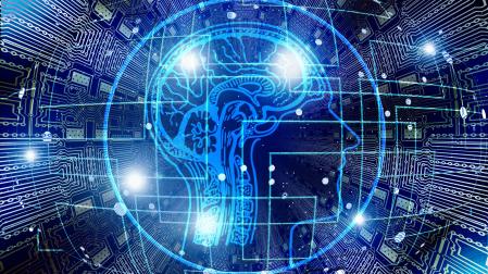Una imagen alegórica de la inteligencia artificial