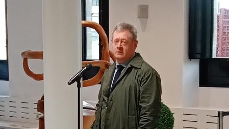 Bingen Zupiria, consejero de Seguridad del Gobierno Vasco