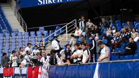 El Tudelano subvencionó un autobús para que la afición ribera se desplazara al Carlos Tartiere