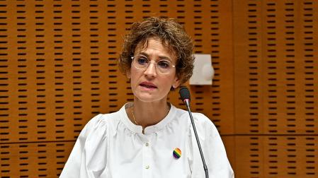 María Chivite, este domingo en Marcilla