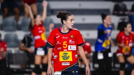 Edurne Donderis, referente en la selección nacional juvenil