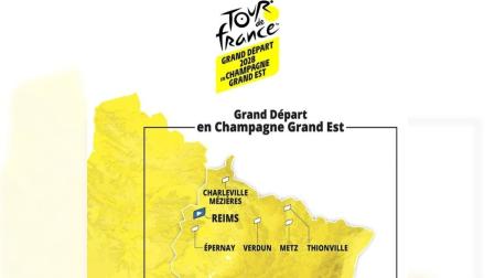 Será la segunda vez en la historia que el Tour comience en Reims