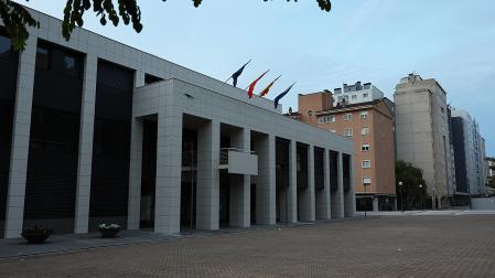 Exterior del Ayuntamiento de Barañáin, donde se prevén algunas inversiones tras la reforma
