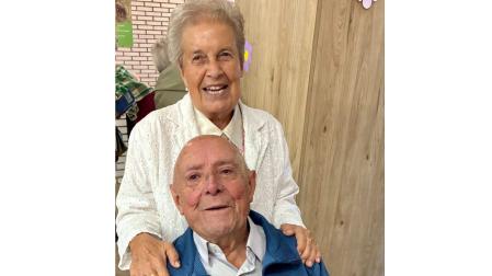 Jesús Alfaro y su esposa, Consuelo Suberviola.