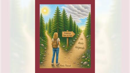 Parte de la portada del libro 'Un desvío inesperado', de María Pascual