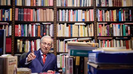 Jaime Ignacio del Burgo, en su despacho de Pamplona, en una imagen de archivo.