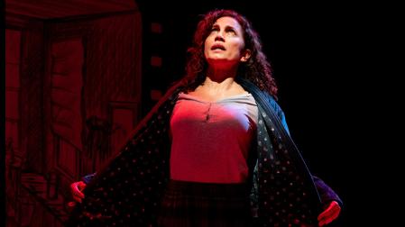 Toni Acosta, en una escena de la obra