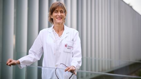 Belén González Glaría (Pamplona, 1979) es geriatra en el Hospital Universitario de Navarra y preside la Sociedad Navarra de Geriatría y Gerontología.