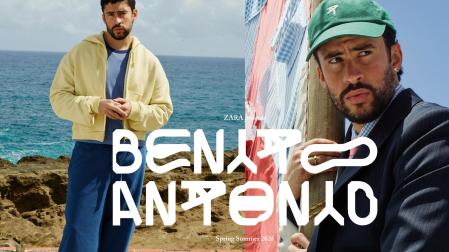 Bad Bunny y Zara presentan 'Benito Antonio', 150 piezas inspiradas en el artista