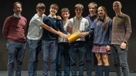 El Colegio San Cernin gana la tercera edición del Gran Concurso del Hormigón en Navarra