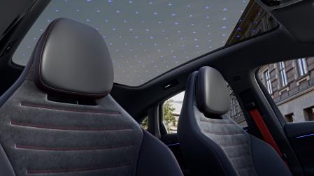 xInterior of the new electric Mercedes-Benz C-Class, 2026.