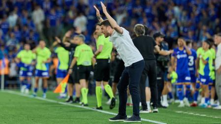 Alessio Lisci, superado en el banquillo de Getafe
