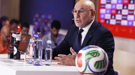 El seleccionador español, Luis de la Fuente, da la lista de convocados para el Mundial de 2026 de este verano